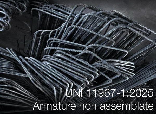 UNI 11967 1 2025 Armature non assemblate UNI 11967 1 2025 Armature non assemblate
