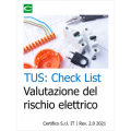 TUS: CHECK LIST VALUTAZIONE DEL RISCHIO ELETTRICO