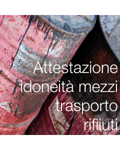 Attestazione idoneita' mezzi trasporto rifiuti