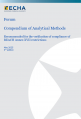 ECHA compendium of analytical methods