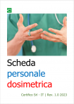 Scheda personale dosimetrica